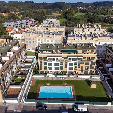 Mar Y Montana, Con Piscina, Playa A 3 Km Vut-3945-as 아파트 라네스